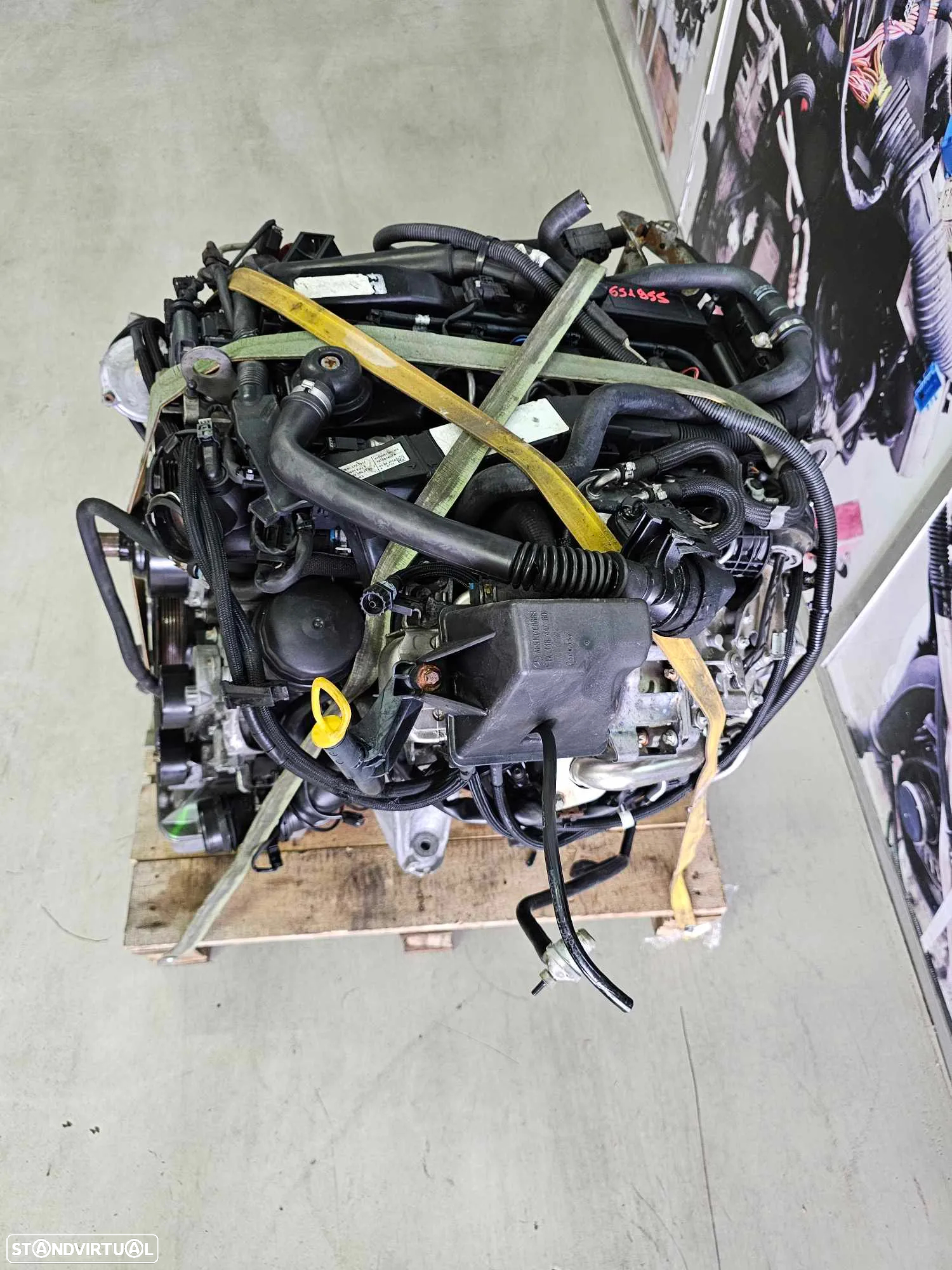 Motor Mercedes Sprinter 2.1 cdi ,ref 651955 - 4