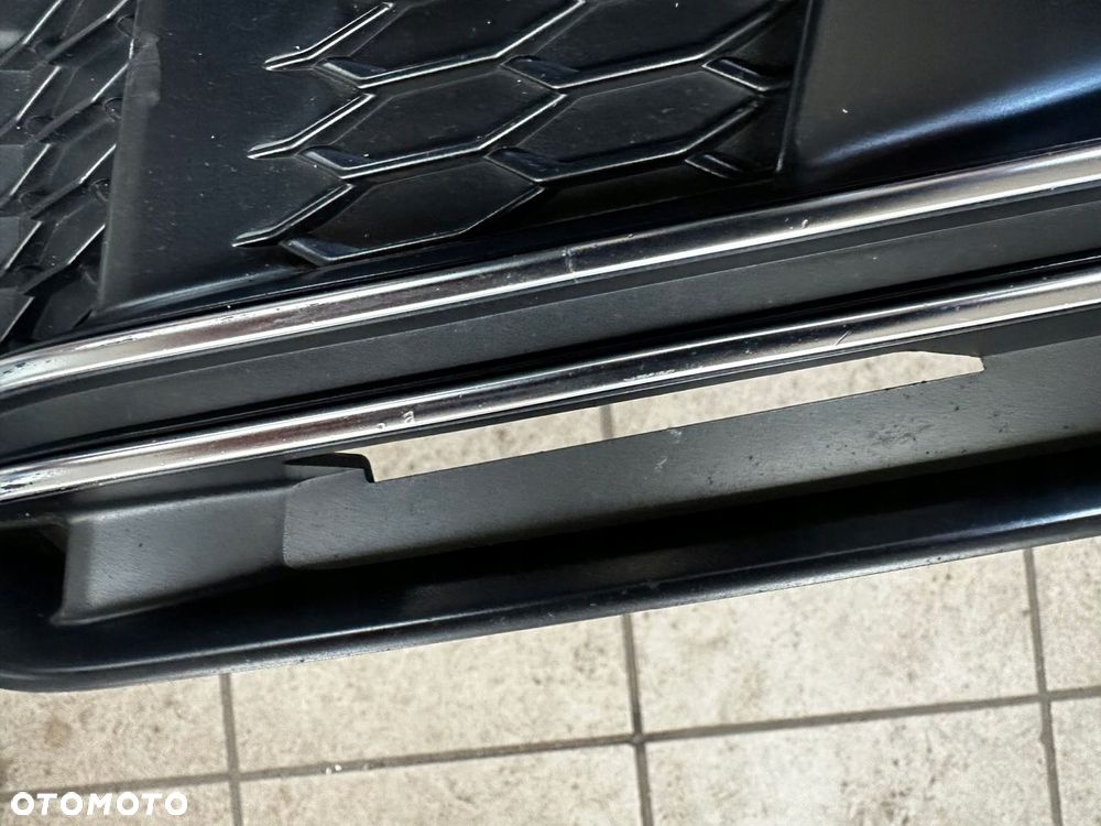 AUDI A4 S4 B9 2016- S-LINE 8W0807681G KRATKA ZDERZAKA LEWA - 5