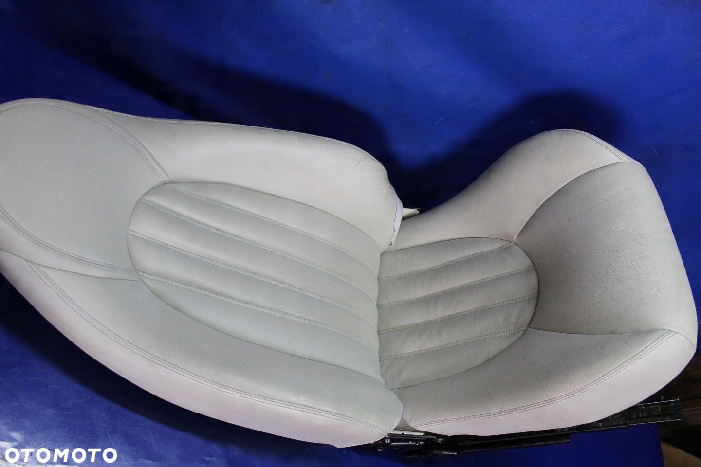 Fotel kierowcy lewy OE Jaguar XK XKR XK8 X100 98r kolor NED Ivory - 12