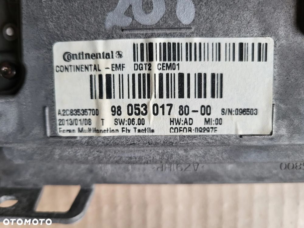 Radio wyświetlacz panel Peugeot 208 I - 5