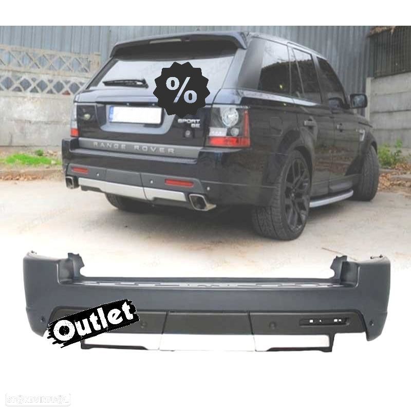 C002284C2 PARACHOQUES TRASEIRO RANGE ROVER SPORT 10-13 PDC LOOK SPORT AUTOBIOGRA - 1