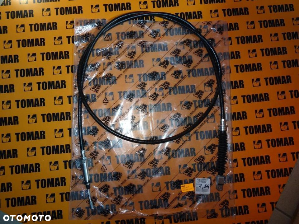 Linka hamulca ręcznego JCB 531,  JCB 535, JCB 541 oryginał ŁADOWARKA, KOPARKO-ŁADOWARKA, KOPARKA - 2