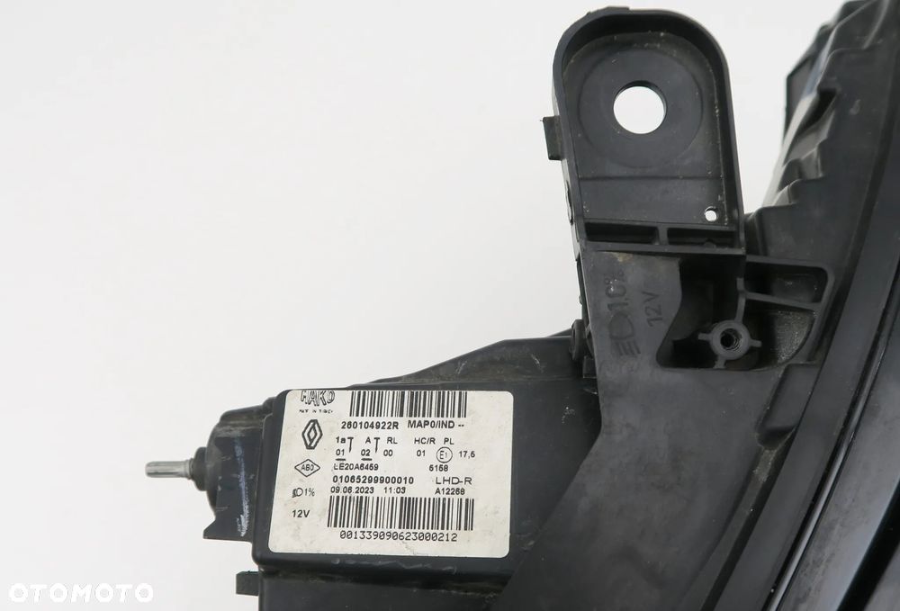 RENAULT CLIO V 5 2019 - reflektor LED PURE VISION ORYGINAŁ OE - 3