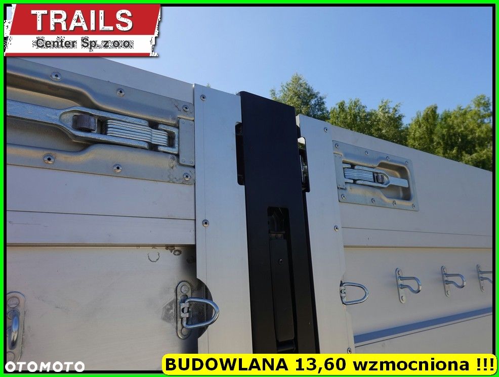 Orthaus Pokład 13,60 m, MOCNA KRATOWNICA, burty aluminiowe !!! - 18