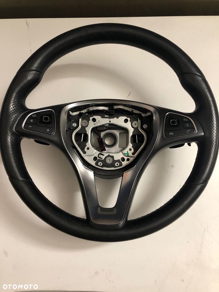 MERCEDES W213 KIEROWNICA SKORA ŁOPATKI A0004607103 - 1