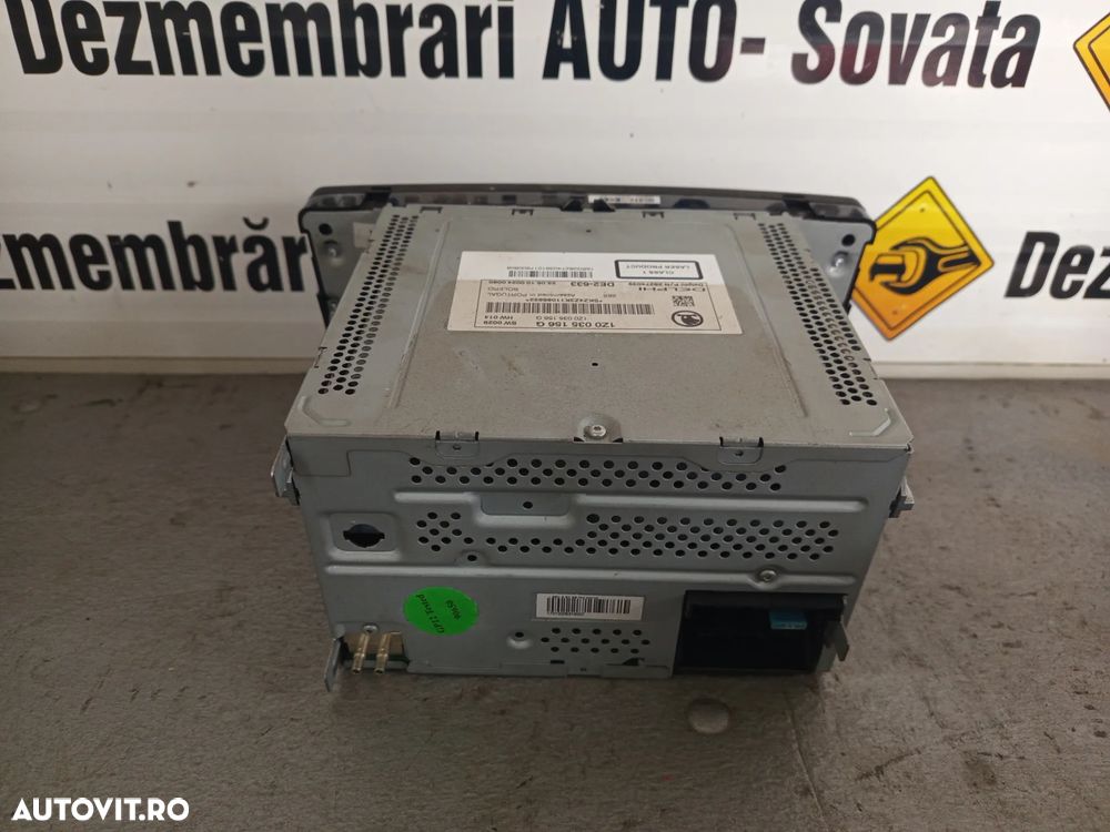 Radio CD Player Aux Auxiliar BOLERO Skoda Octavia 2 2004 - 2013 - 8