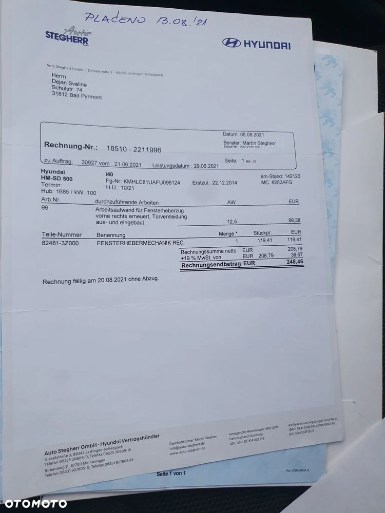 Hyundai i40 1.7 CRDi blue Style - 25