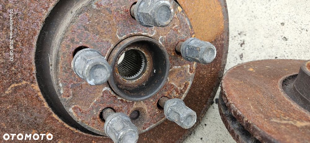 Zwrotnica piasta lewa prawa przód zacisk jarzmo wahacz tarcza Ford Mondeo Mk4 2,2 TDCI 2008r - 16