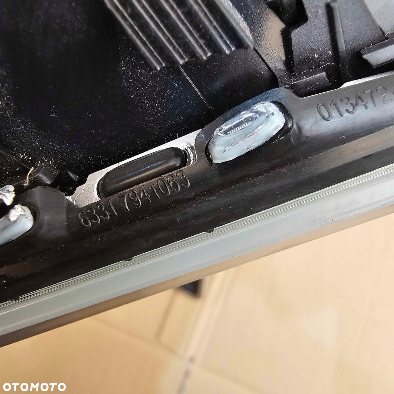 BMW 3 G20 G21 LISTWA OZDOBNA DEKOR DESKI PANEL ŚRODKOWY NAWIEW SCHOWEK - 4