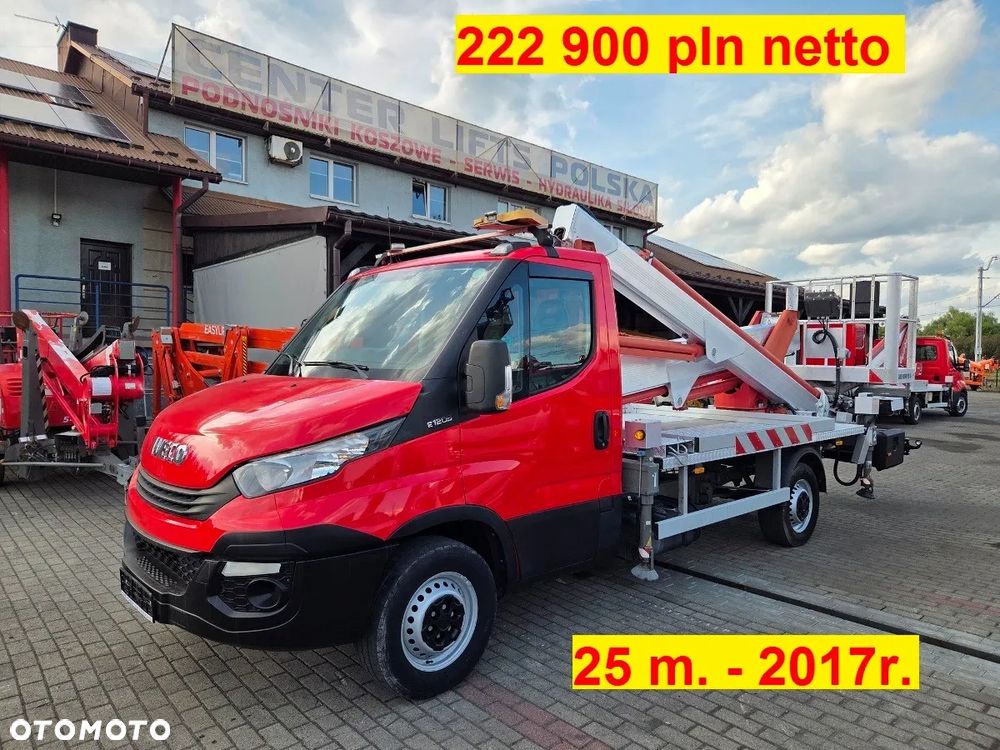 Renault Maxity podnośnik koszowy 26 m 25 m 24 m 22 m 21 m 20 m 18 m - 8