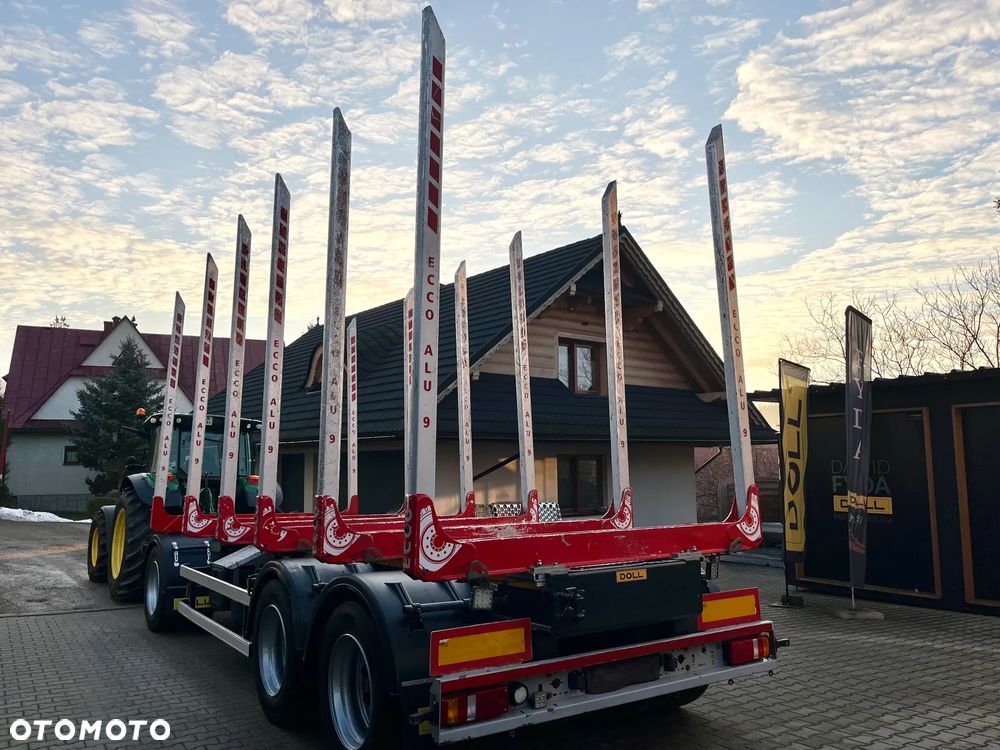 Doll Przyczepa 3 osiowa Doll A3K do drewna drzewa lasu Do - 4