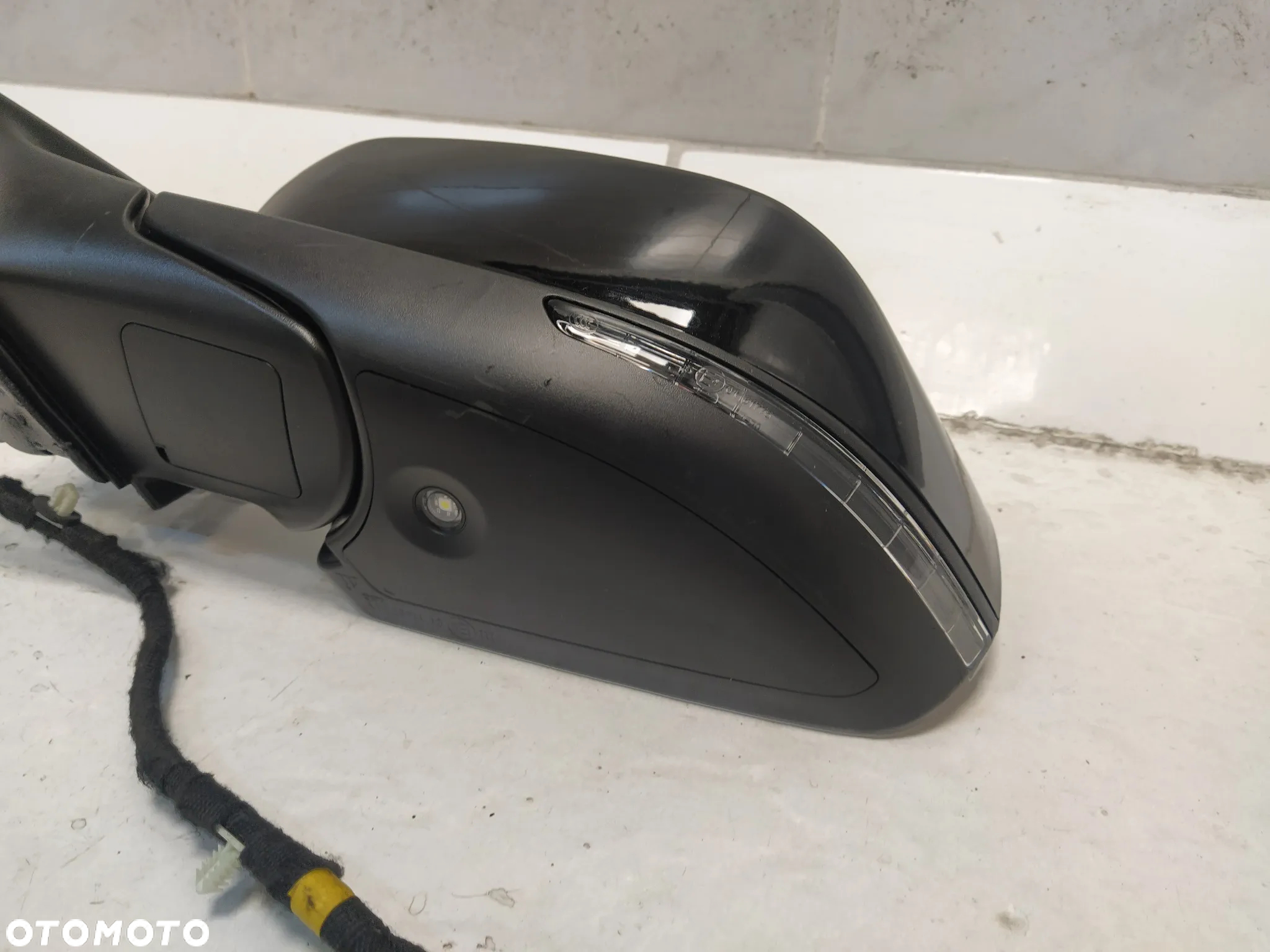 JEEP COMPASS II LIFT LUSTERKO ZEWNĘTRZNE LEWE ASFERYCZNE PODGRZEWANE CZUJNIK MARTWEGO POLA LAMPKA 7+5 PIN 12 PIN KOMPLETNE ORYGINAŁ - 6