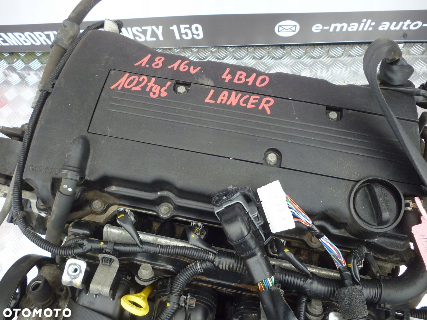 SILNIK KOMPLETNY MITSUBISHI LANCER 1.8 MIVEC 4B10 143KM 102 TYS - 2
