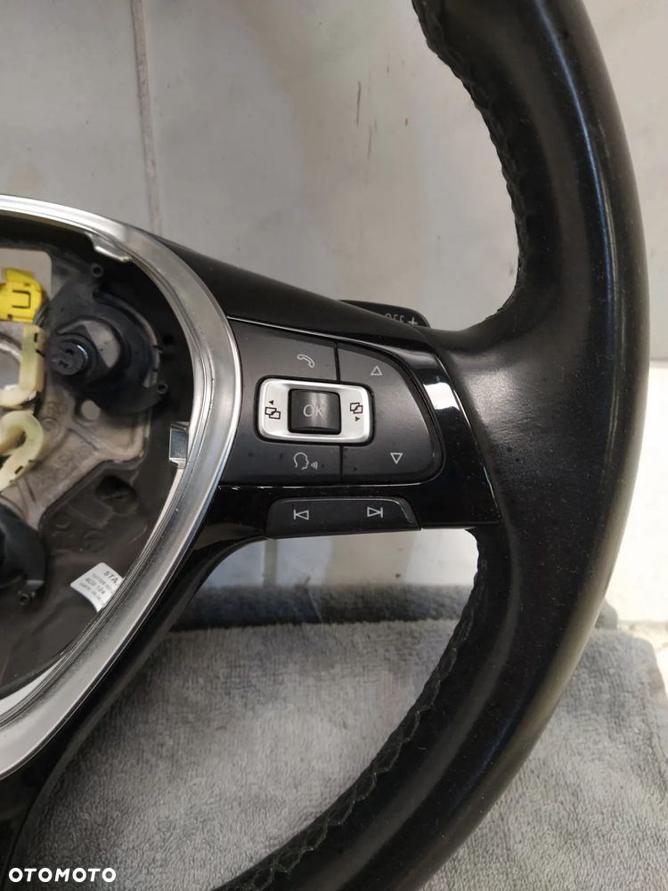 VW TIGUAN II KIEROWNICA MULTIFUNKCYJNA ŁOPATKI ORYGINAŁ - 8