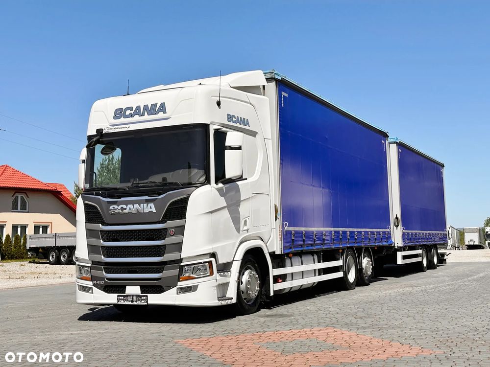 Scania R410 NEXT GEN 6X2 TANDEM ZESTAW WECON 7.7m - 7.7m - 35