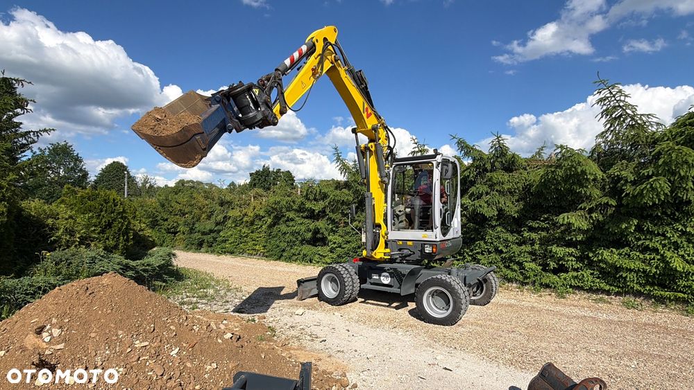 Wacker Neuson Koparka Kołowa 6 TON Wacker NEUSON 6503 -2 Pług Ramię Long 3 Łamane POWERTILT Lenhoff Klimatyzacja łyżki przedsiębierne MS03 6503 ew65 wiertnica  Takeuchi TB175W Yanmar B75W widły grabie - 8