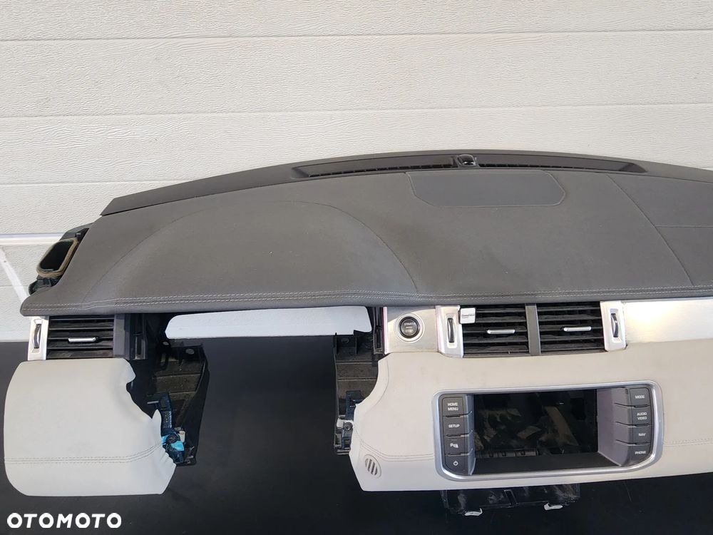Land Rover EVOQUE 1 deska poduszka Air Bag pasy komplet - 7