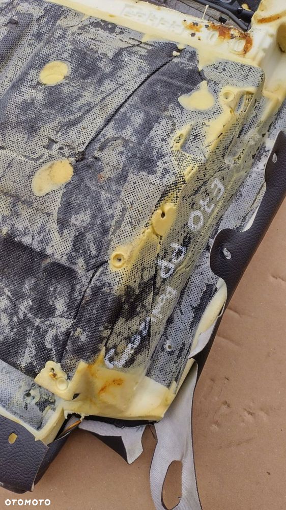 bmw x5 e70 lift 10-13 siedzisko fotela prawy przód czarna podgrzewana skóra - 7