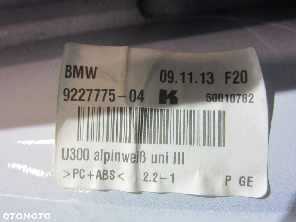 BMW X5 F15 F16 F26 F31 F34 OBUDOWA REKIN LOTKA NA DACH ALPINWEISS 3 9257007 - 6