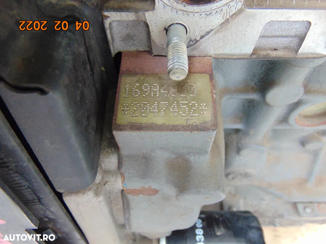 Motor fiat 1.2 169a4000 fiat 500 tipo panda punto 3 ford ka lancya ypsilon mito alfa romeo lancia 1 - 5