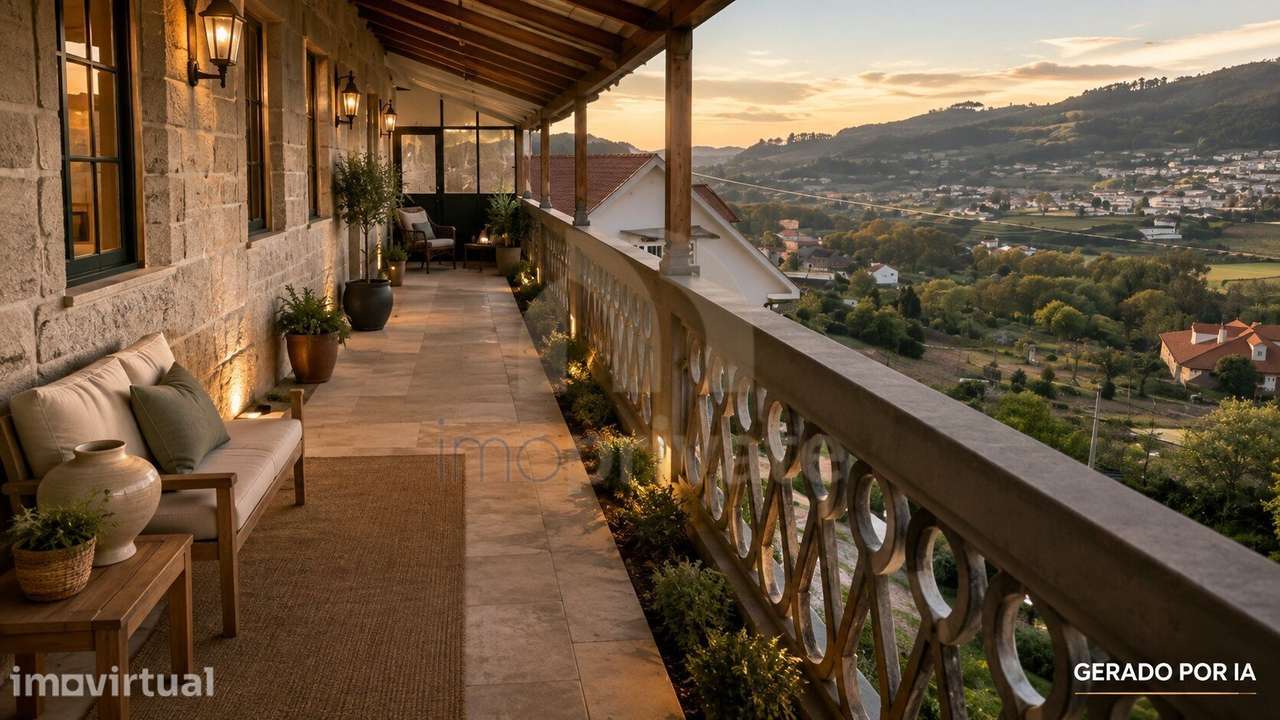 Moradia T3+3 para Restauro em Regilde, Felgueiras — Excelente Oport... - Grande imagem: 2/16