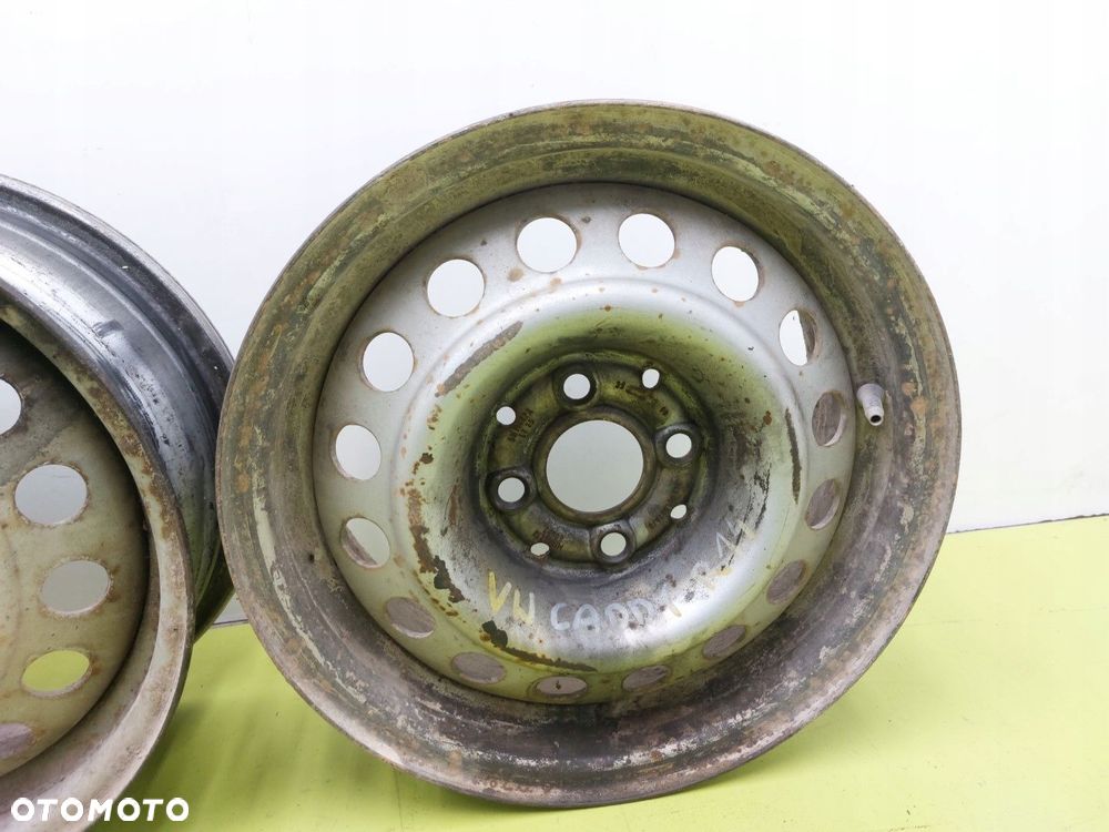 Felgi stalowe FELGA VW Caddy II 4X100 5,5J X 14 ET 35 / 57 MM - 5