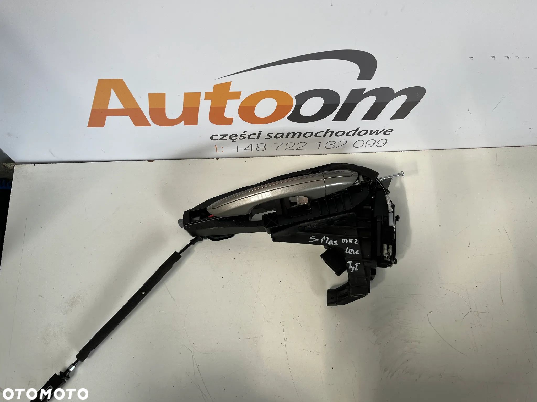 FORD S-MAX MK2 GALAXY MK4 KLAMKA ZAMEK DRZWI LEWY TYŁ 6 PIN - 1