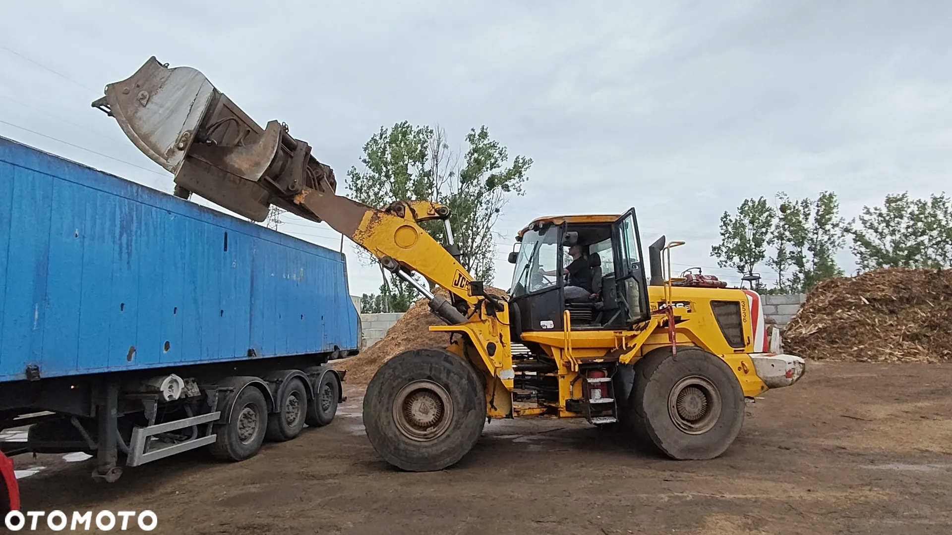 ŁADOWARKA CZOŁOWA KOŁOWA PRZEGUBOWA JCB 456 E 2009 Łyżka Wysokiego Wysypu - 13