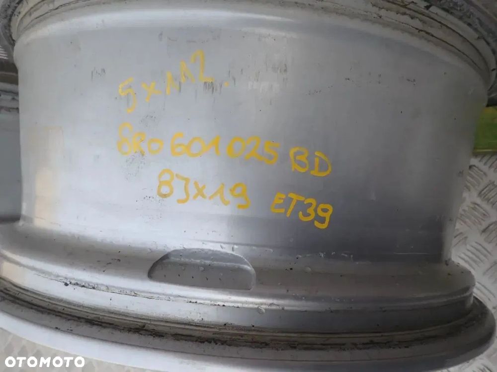 FELGI ALUMINIOWE AUDI 5X112 8X19 ET 39 8R0601025BD RADOM - 8