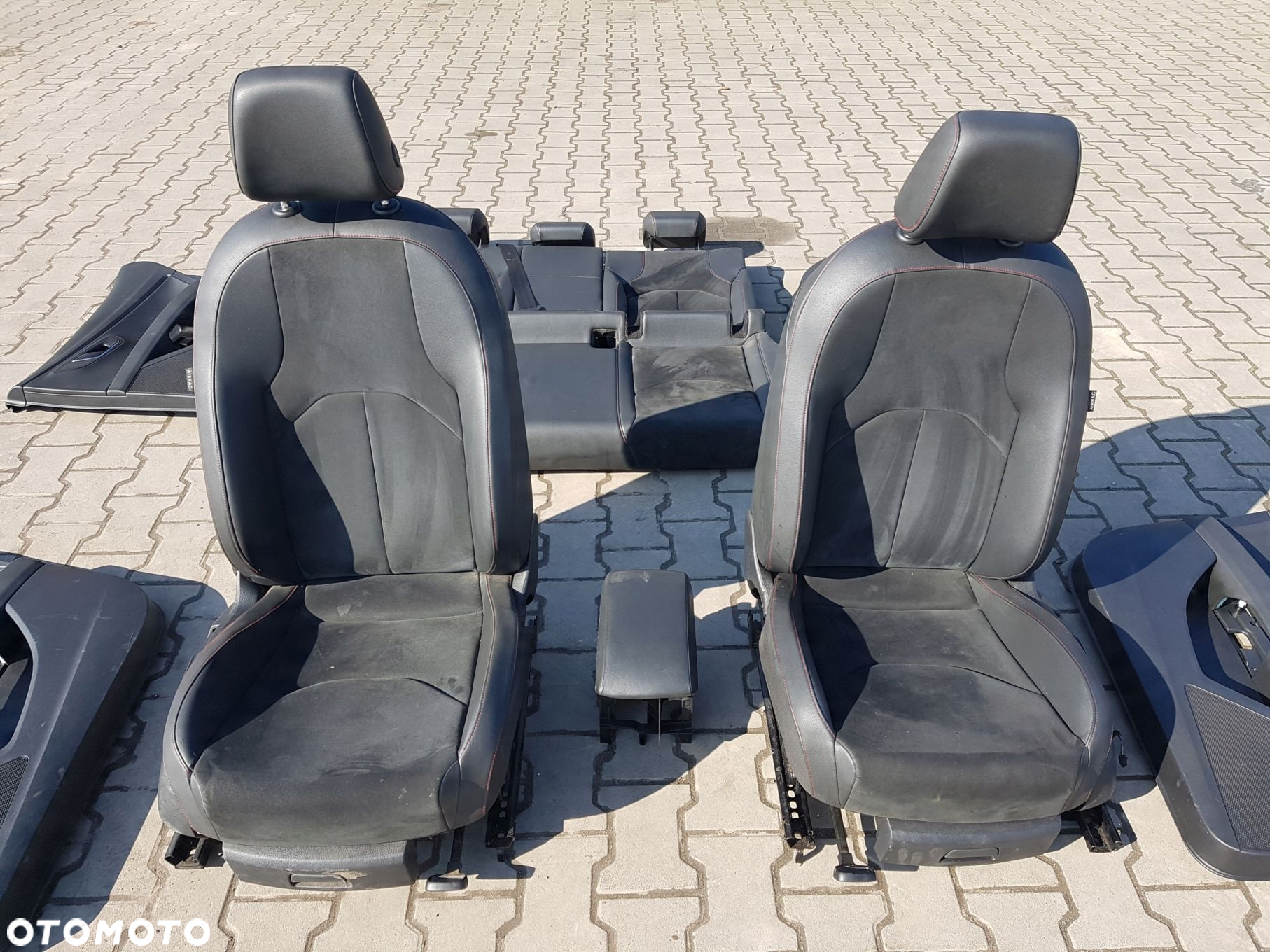 SEAT LEON III 3 12r- FR HB FOTELE SKÓRZANAE ALCANTARA KANAPA BOCZKI 5D - 4