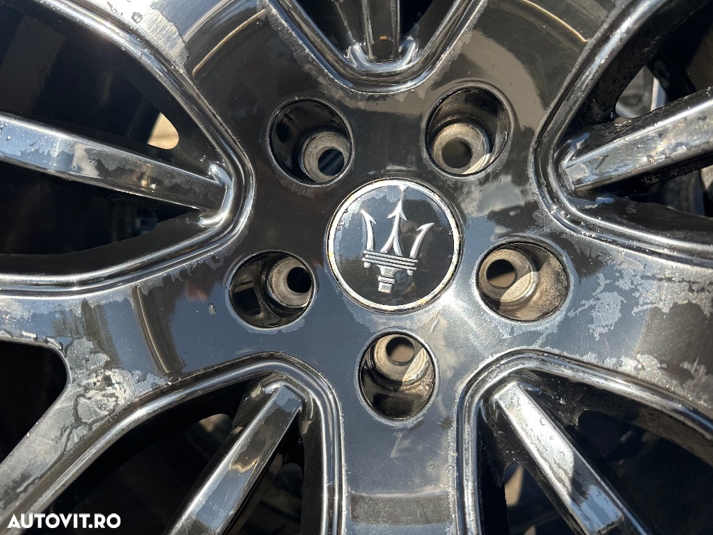 Jante aliaj roti anvelope MASERATI LEVANTE 265/40 295/35 R21 all season M+S iarna vara 2017 2018 2019 2020 - 6