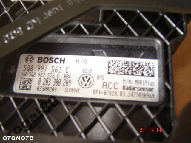 VW GOLF VII 7 RADAR KAMERA 5Q0907561C NOWY BOSCH - 2