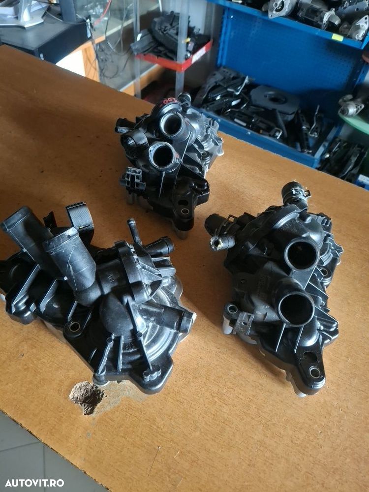 Pompă apă cu carcasă termostat Vw Audi Skoda Seat 1.0  1.2 1.4 Tsi - 3