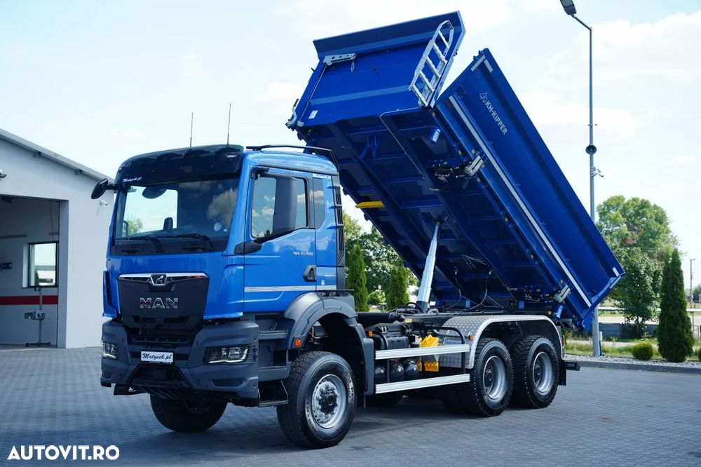 MAN TGS 33.480 / 6X6 / BASCULATOR 3 LATE / KH KIPPER / HYDROBRAD / AUTOMAT / EURO 6 - 2