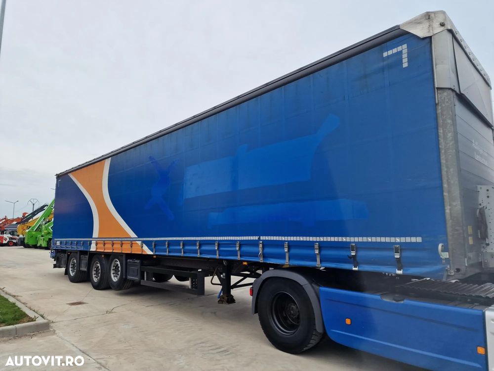 Schmitz Cargobull SCB S3T+STIVUITOR detasabil HIAB 2,5tone, 2018, AXA VIRATOARE, 13,6m lungime, usi spate, deschideri laterale, Anv 80% bune, rulata doar in Germania, posibilitate leasing 4 ani, SUPER PRET semiremorca+stivuitor-20.900 EUR+Tva - 19