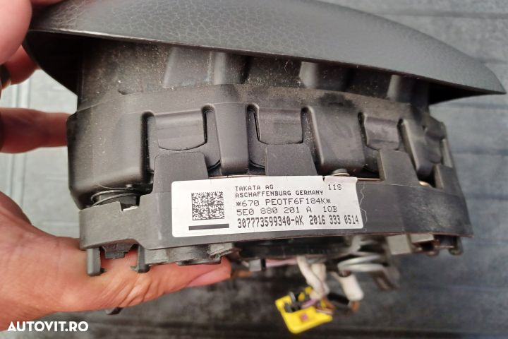 Airbag volan / sofer 5E0880201A PIESA NOUA 5E0880201A Skoda Citigo 1 - 5