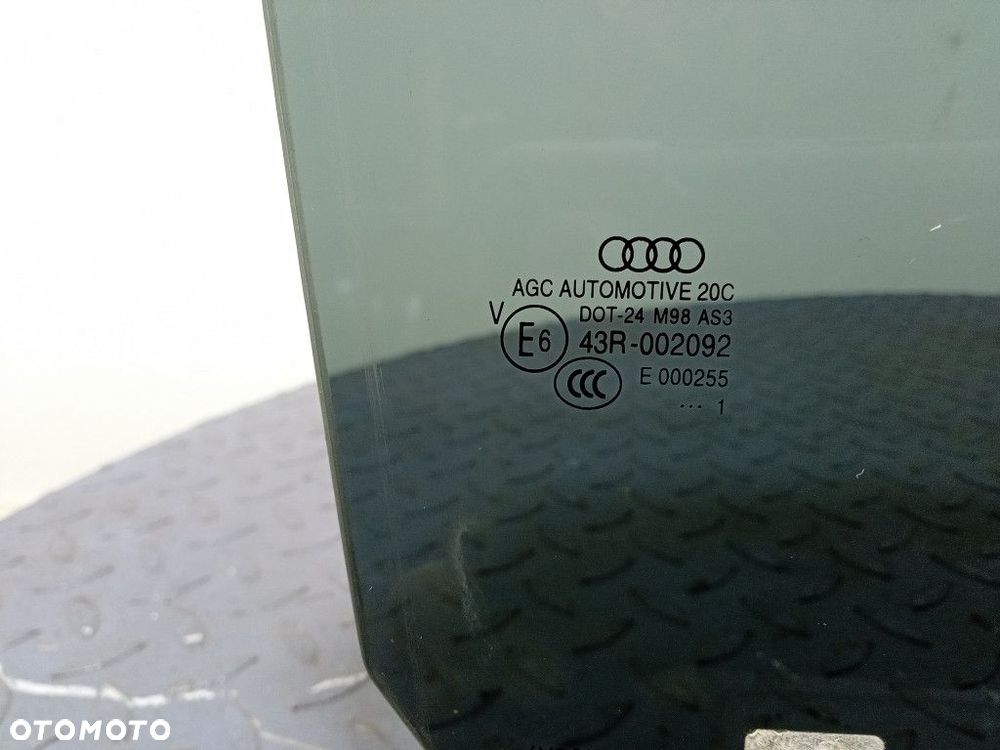 AUDI Q7 II 4M SZYBA DRZWI TYŁ PRAWA 21R - 3