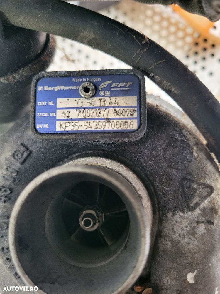 Turbo Turbina Opel Corsa Combo Meriva Fiat 1.3 Cdti Motor Z13DTJ Cod  Testata Cu Garantie - 7