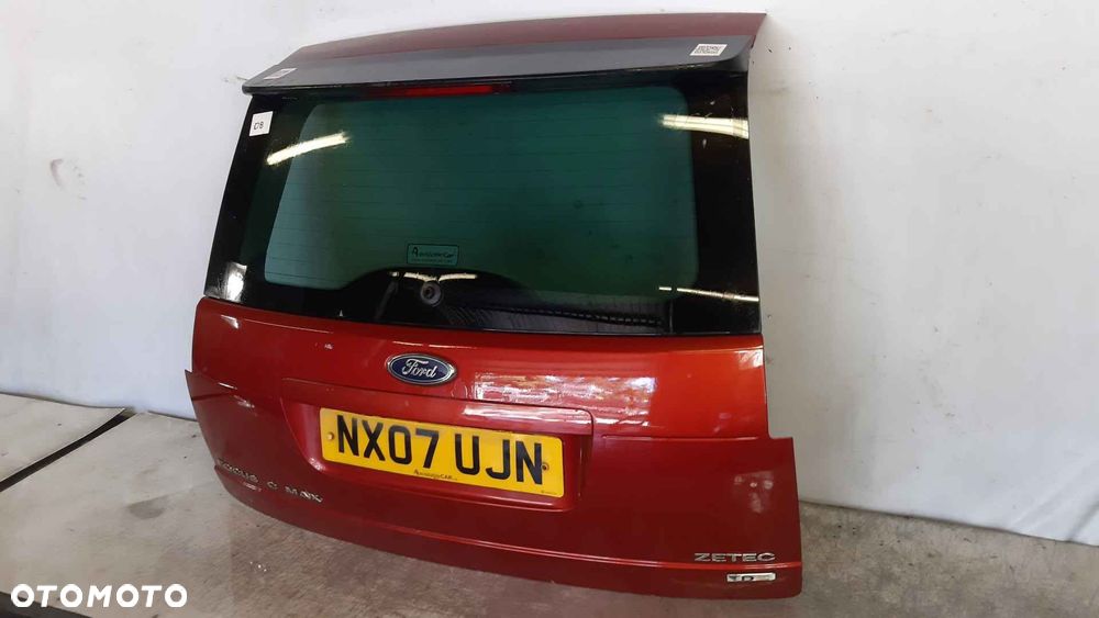 / KLAPA TYŁ TYLNA BAGAŻNIKA DO FORD C MAX A4 BORDOWY - 2