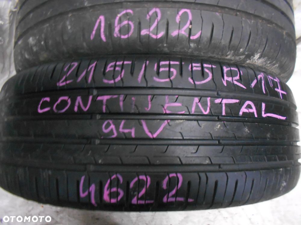 OPONY 215/55R17 CONTINENTAL ECO CONTACT 6 DOT  4622 6.2MM - 3