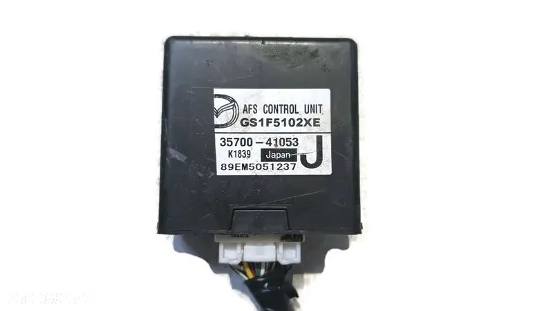 MAZDA 6 GH II 07-12r MODUŁ STEROWNIK SKRĘTU GS1F5102XE - 1