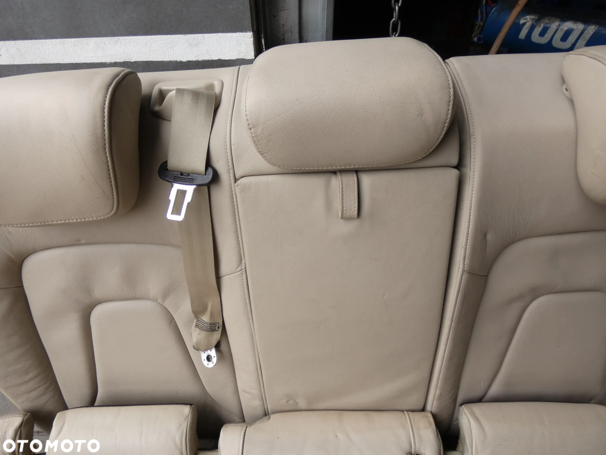 AUDI A4 B8 SEDAN FOTELE KANAPA KOMPLET BEŻOWE SKÓRA GORLICE - 24