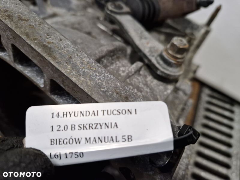 HYUNDAI TUCSON I 1 SPORTAGE II 2.0 B SKRZYNIA BIEGÓW MANUAL 5B L6J - 5