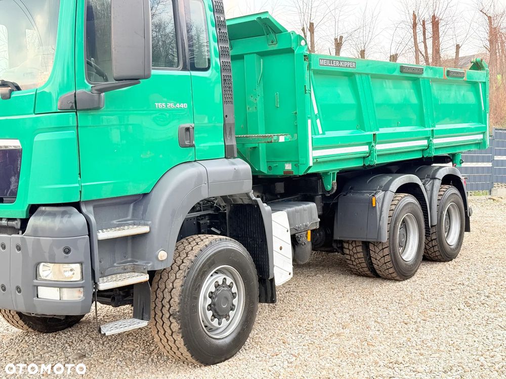 MAN * TGS 26.440 MAN  * Kiper / Wywrotka * 6x6 * Sprowadzona * Bordmatik * Stan Perfekcyjny - 6