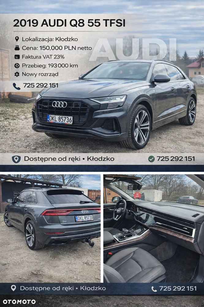 Audi Q8 SUV TFSI quattro 250 kW tiptronic S line business - 1