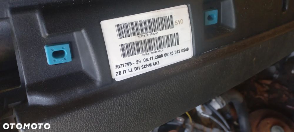 BMW E90 E91 E92 deska rozdzielcza poduszka poznan - 6
