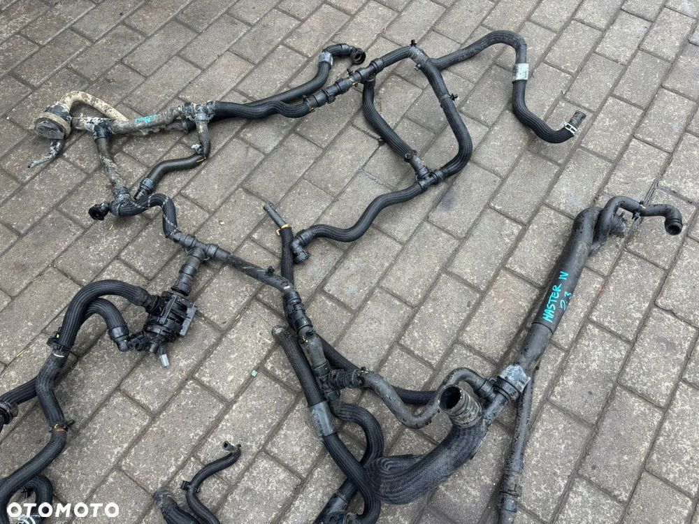 RENAULT MASTER IV PRZEWODY WODNE KOMPLET POMPA WODY 2.3 210109597R - 6