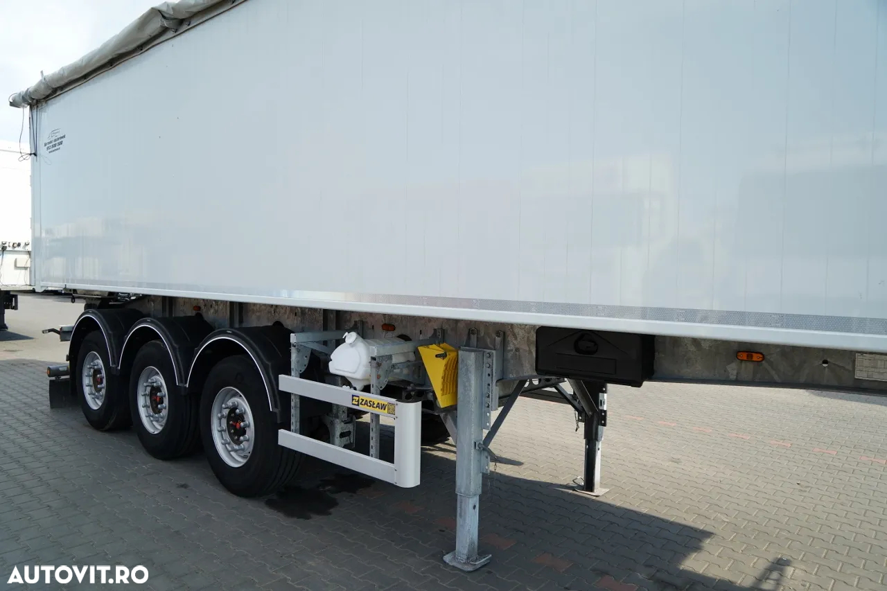 Zaslaw D-653A / BASCUNĂ ALUMINIU / 47 m³ / ANUL 2024 / UȘĂ BATANTĂ / AXE RIDICATIVE / AXE SAF - 7