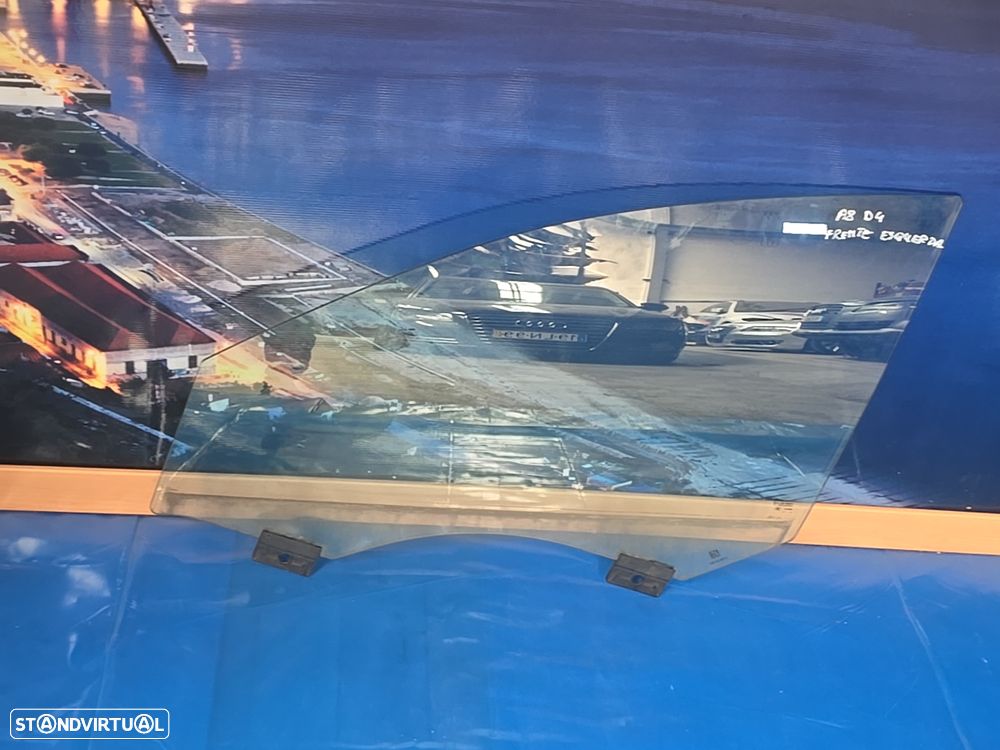 Vidro da Porta Frente Esquerda Original Audi A8 D4 4H0 2011- - 1