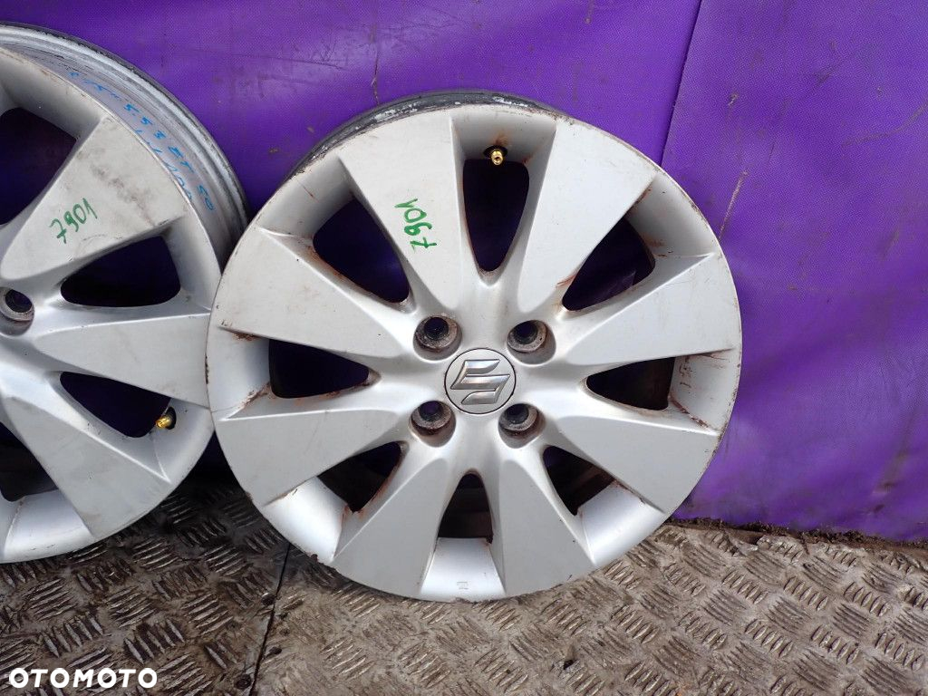 SUZUKI SPLASH FELGI ALUMINIOWE 15 15 5,5J 4x100 ET 50 SU0017 - 6